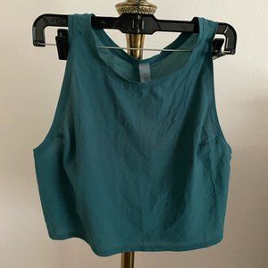 Outdoor Voices Green Crop Tank